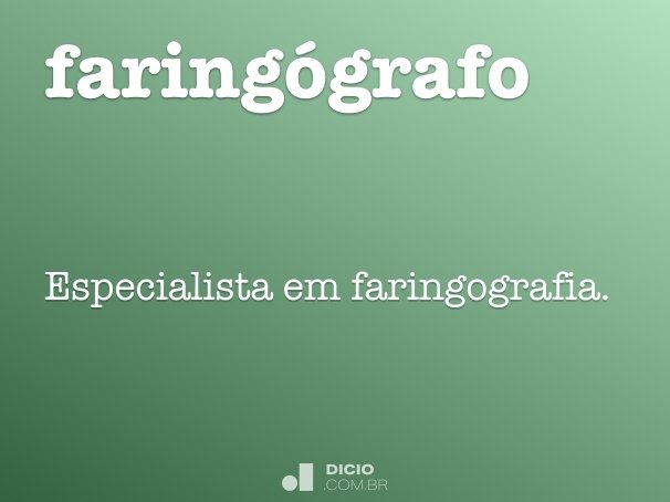 faringógrafo