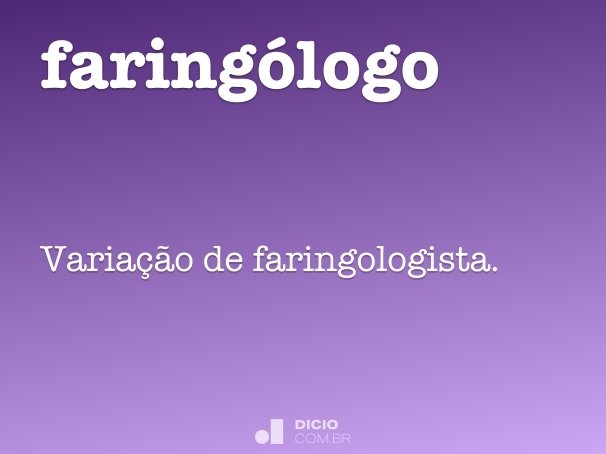 faringólogo
