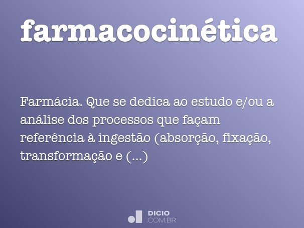 farmacocinética
