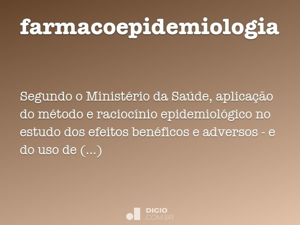 farmacoepidemiologia