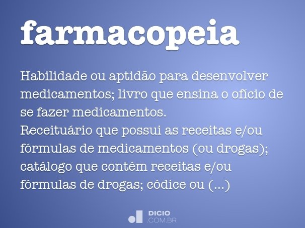 farmacopeia