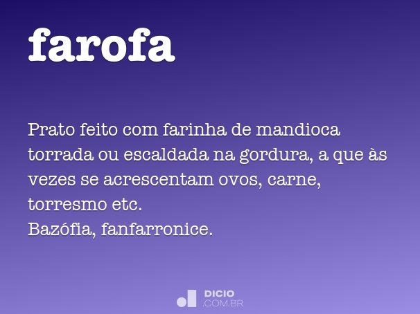 farofa