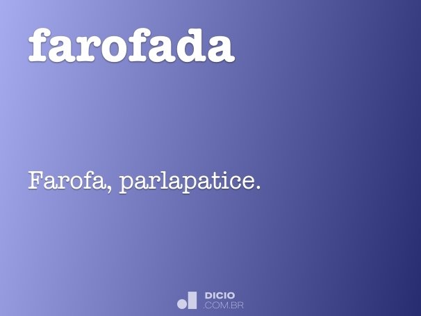 farofada