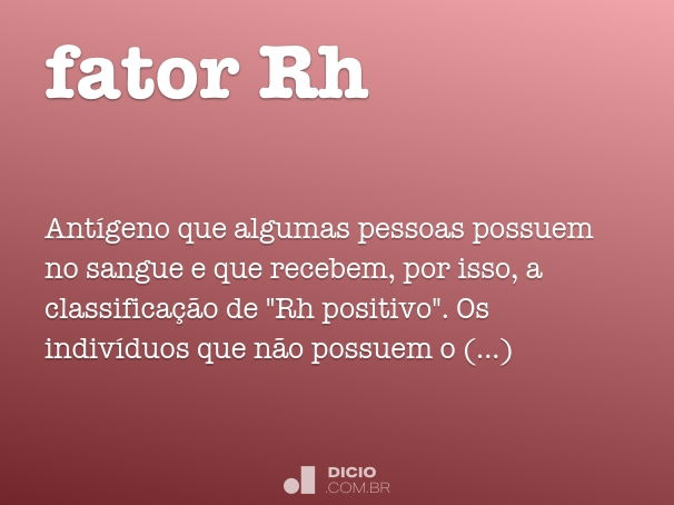 fator Rh