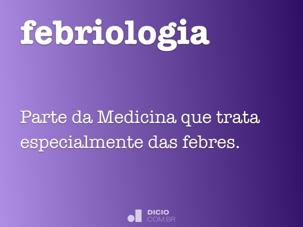 febriologia