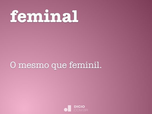 feminal