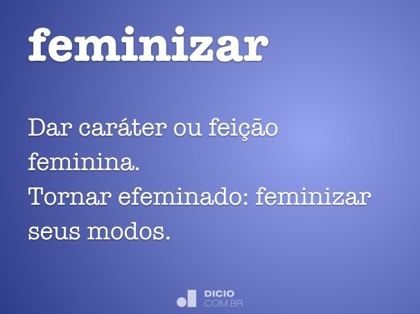 feminizar