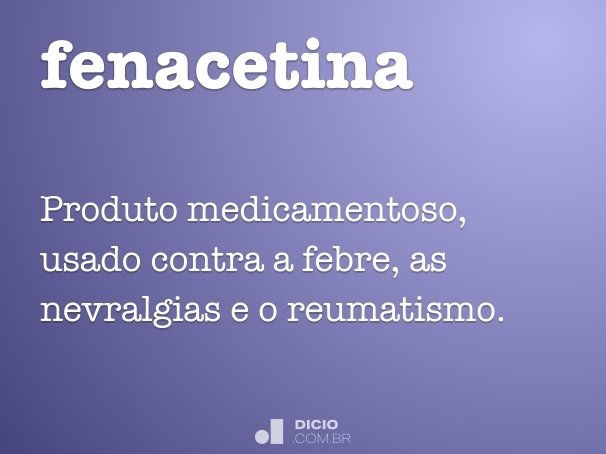 fenacetina