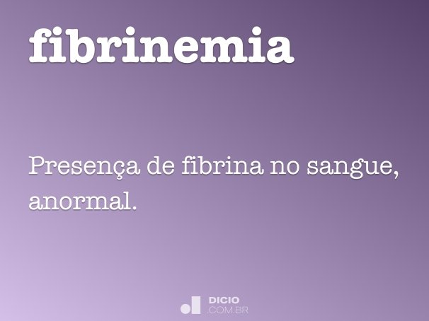 fibrinemia