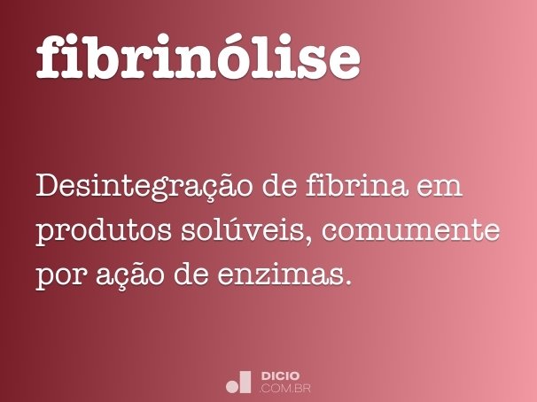 fibrinólise