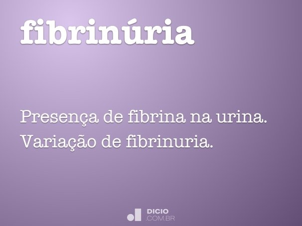 fibrinúria