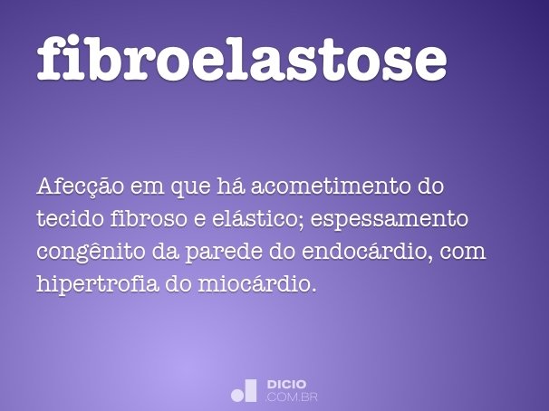 fibroelastose