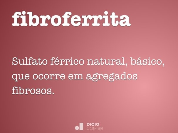 fibroferrita
