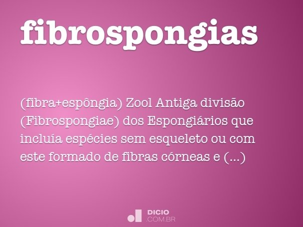fibrospongias