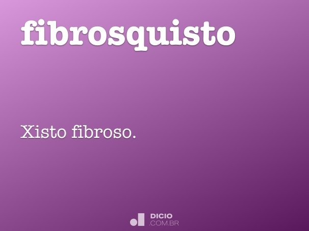 fibrosquisto