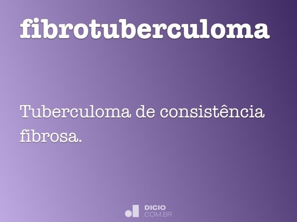 fibrotuberculoma
