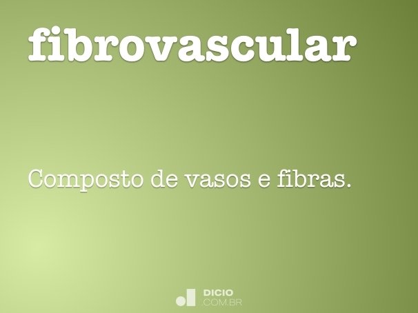 fibrovascular