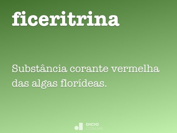 ficeritrina