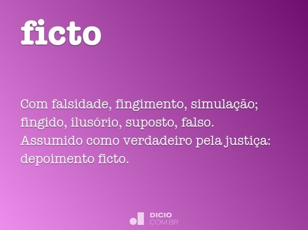 Foi - Dicio, Dicionário Online de Português