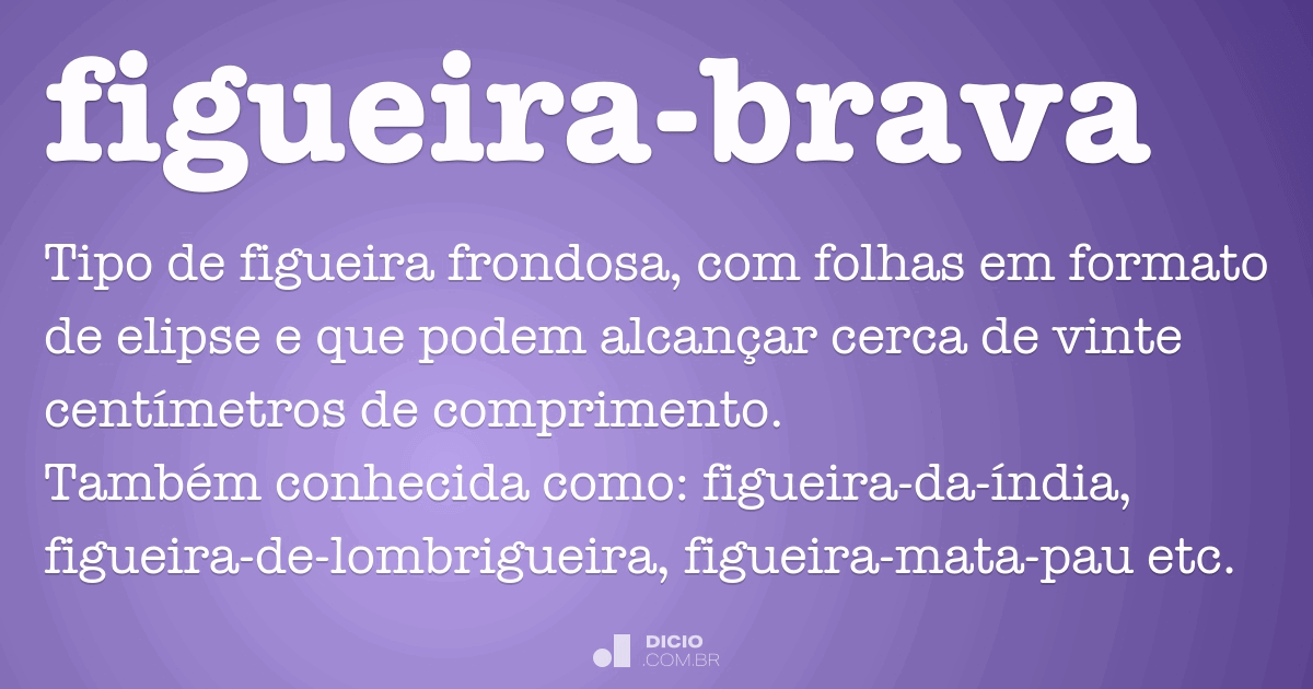 Figueira Brava Significado Bíblico Figueira Brava Significado Bíblico
