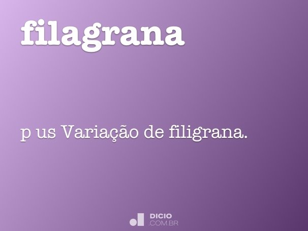 filagrana