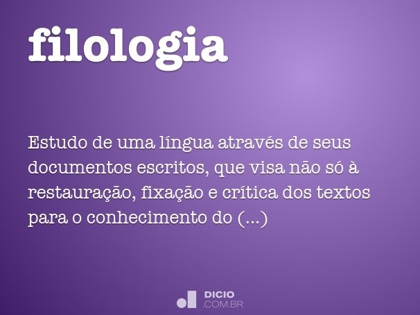 filologia