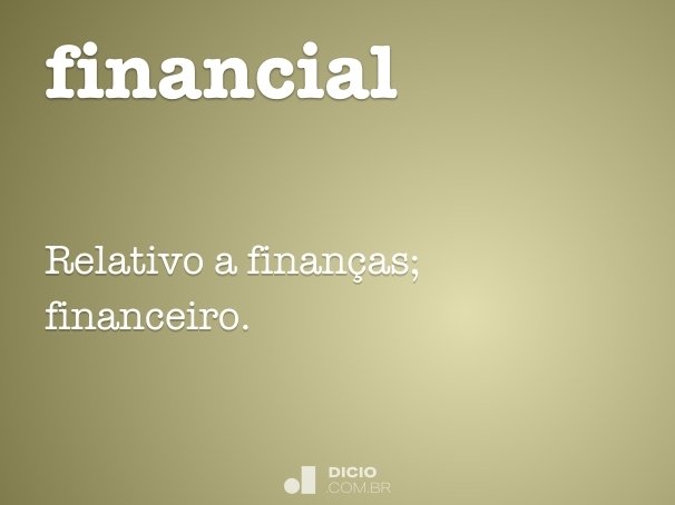 financial