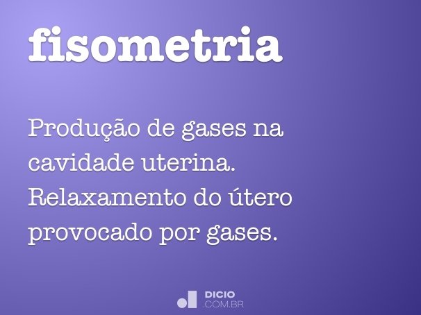 fisometria