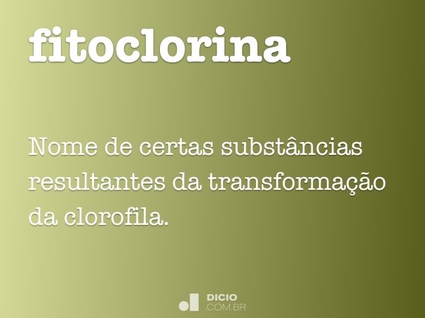 fitoclorina