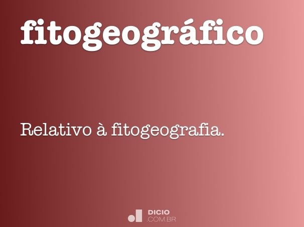 fitogeográfico