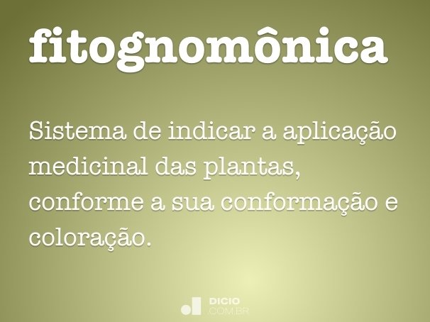 fitognomônica