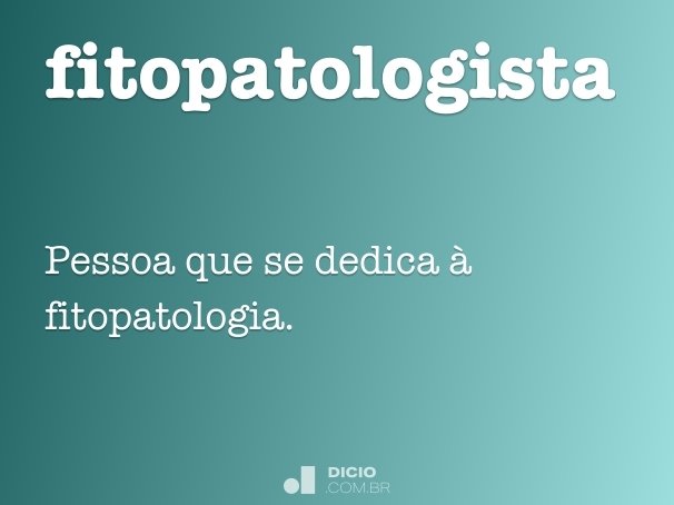 fitopatologista