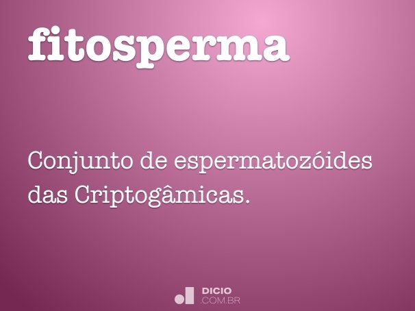 fitosperma