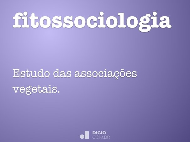 fitossociologia