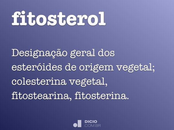 fitosterol