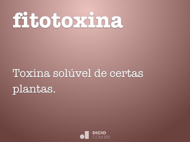 fitotoxina