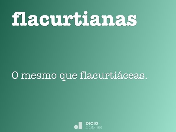 flacurtianas