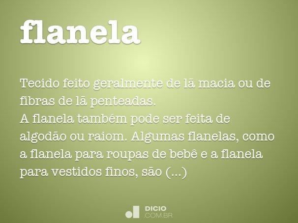 flanela