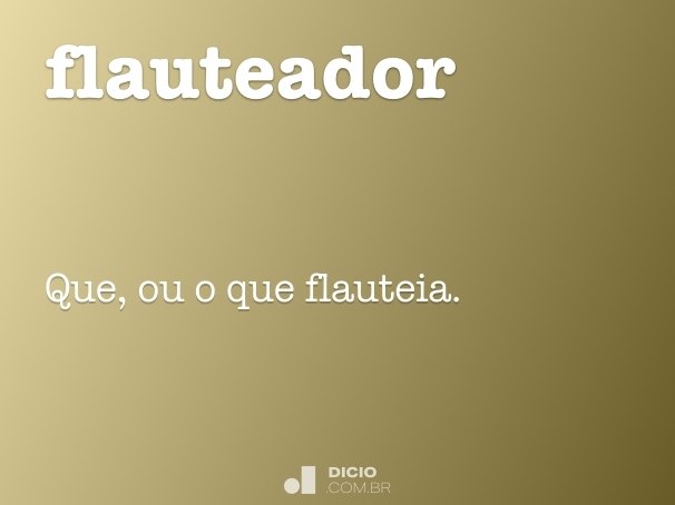 flauteador