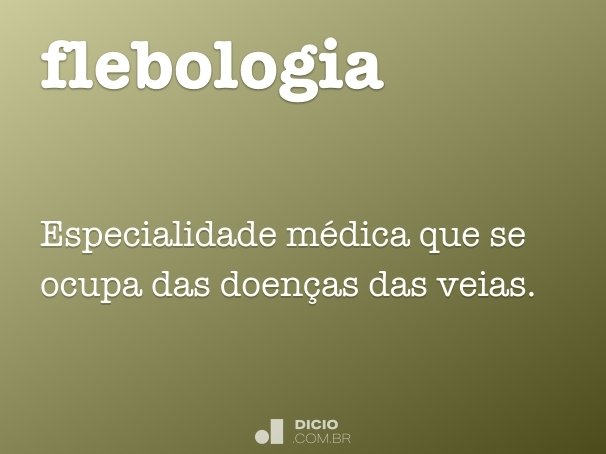 flebologia