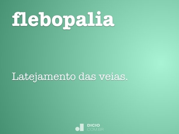 flebopalia