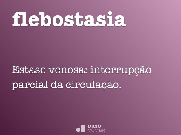 flebostasia