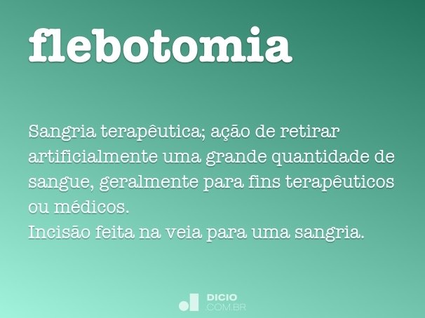 flebotomia