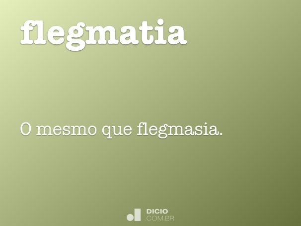 flegmatia