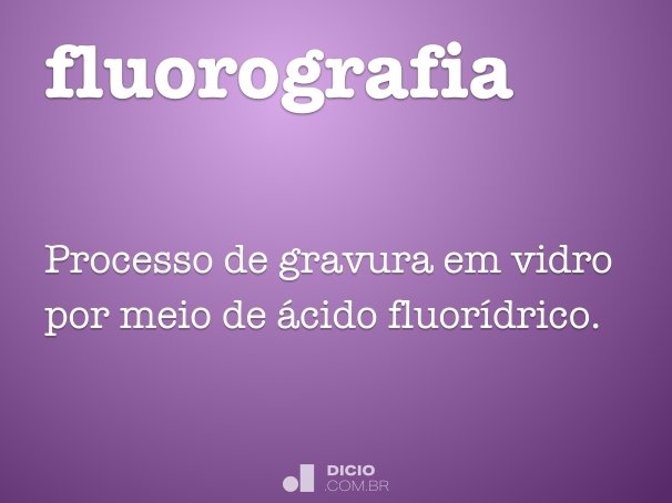 fluorografia