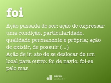 Verbo Ir (conjugação e significado) - Dicio, Dicionário Online de