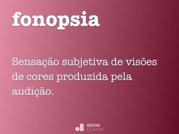 fonopsia