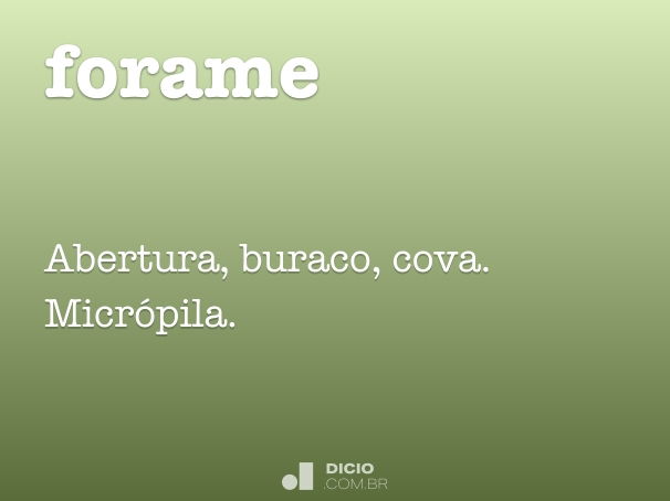 forame