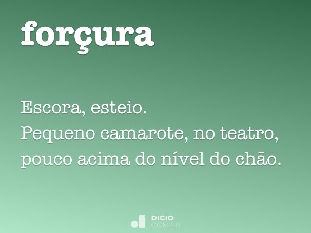 Postura - Dicio, Dicionário Online de Português