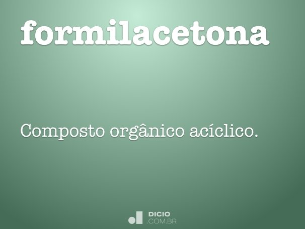 formilacetona